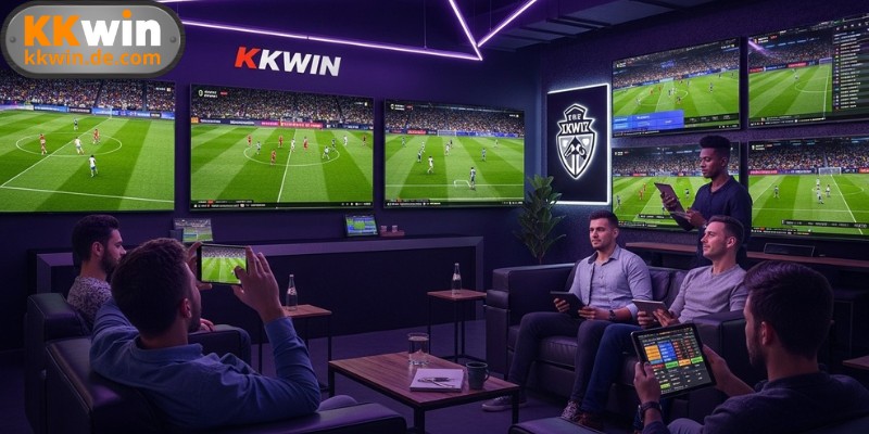 Kèo cược bóng đá đa dạng tại sảnh thể thao KKWIN