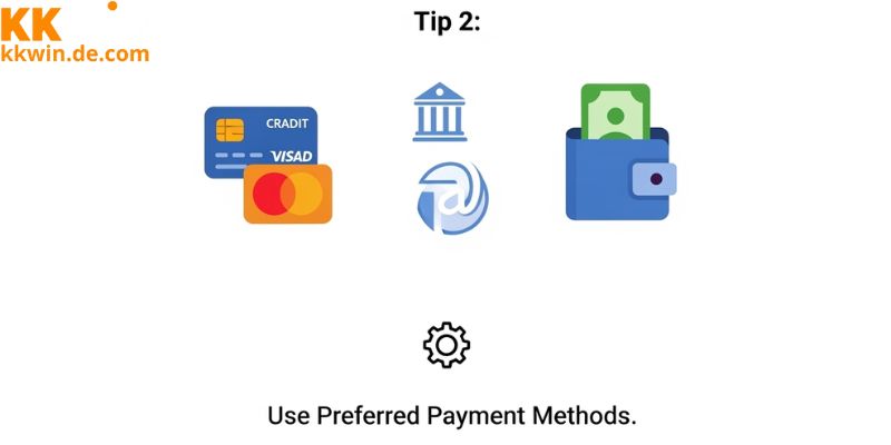 Các kênh nạp tiền đa dạng tại Kkwin